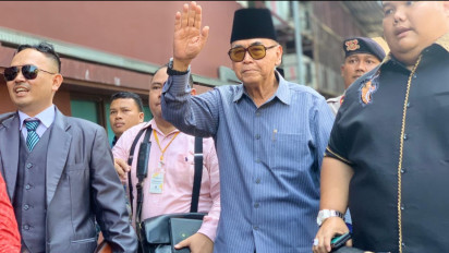 Ini Penampakan Panji Gumilang Memakai Baju Tahanan Berwarna Orange