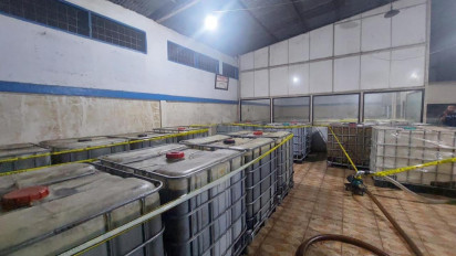 Kodim 0201/Medan Gerebek Gudang Penimbunan Solar Subsidi di Medan