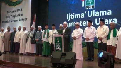 Ijtima Ulama se-Sumatera Utara Dukung Cak Imin Presiden 2024