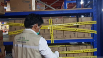 Loka POM Tangerang Sita Puluhan Ribu Produk Obat dan Makanan Ilegal