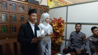 Sel Penjara Polres Ciamis Tak Jadi Penghalang Pernikahan Sofi Maharisma