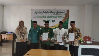 Penguatan Sistem Digitalisasi Pondok Pesantren Berbasis Aplikasi, FKPP Kubu Raya Lakukan Hal Ini