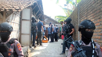 Cari Bukti, Densus 88 Geledah Rumah Terduga Teroris di Banyudono Boyolali