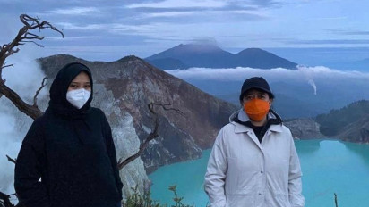 Status Ijen Kembali Normal, Pramuwisata Banyuwangi Minta Pendakian Blue Fire Dibuka Lagi