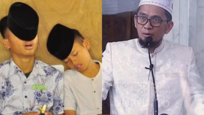Bapak-bapak Sering Tidur Saat Khutbah Jumat, Batal Wudu?! Jawaban Ustaz Adi Hidayat Ternyata Begini... 
