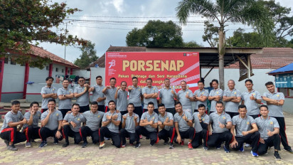 Gelar Porsenap Lapas Sekayu Kanwil Kemenkumham Sumsel Sambut Hari Jadi Kemenkumham