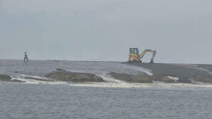 Muara Sungai Opak di Pantai Selatan Tertutup Pasir, Puluhan Hektar Lahan Pertanian Terendam Banjir