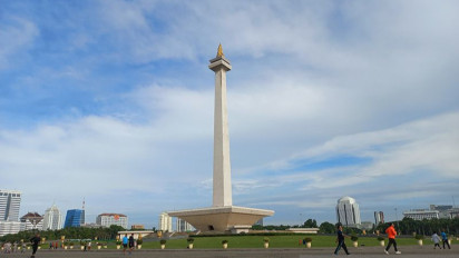 BMKG Memprakirakan Cuaca Seluruh Wilayah di DKI Jakarta Cerah Berawan pada Sabtu Pagi