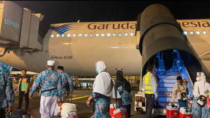 88 Perjalanan Kloter Haji Lewat Bandara Juanda Rampung  