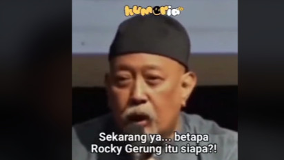 Rocky Gerung Hina Jokowi, Indro Warkop Kenang Ngerinya Era Soeharto: Rocky Gerung Itu Siapa? Ngomong Seenak Jidat!