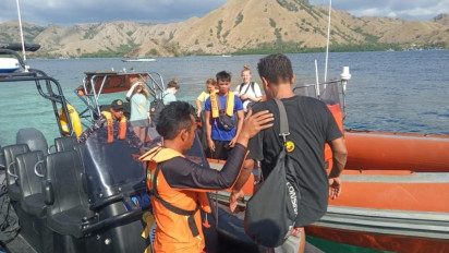 Kapal Wisata Muat Turis Asing Kecelakaan di Labuan Bajo