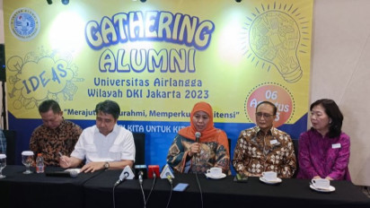 Agar Dikenal secara Nasional, Khofifah Imbau Alumni Unair Lebih Bersuara