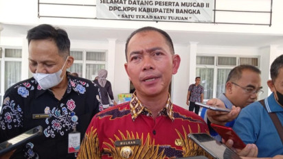 Bupati Bangka Minta Warga Bantu Upaya Pencegahan Kebakaran Hutan