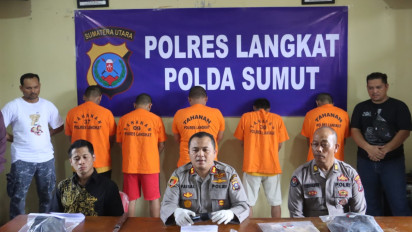 Viral Bentrokan Petugas dengan Ormas Pemuda, Kapolres Langkat Ungkap Fakta