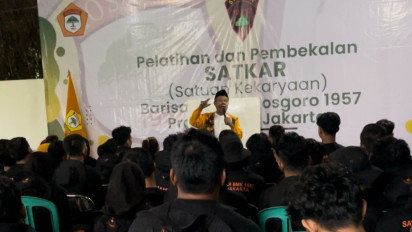 BMK 1957 DKI Gelar Pelatihan Dan Pembekalan Satkar, Diisi Pemateri dari Golkar