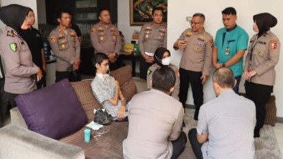 Tim Dokter RS Polri Fokus Naikkan Berat Badan Sultan, Korban Kecelakaan Kabel Serat Optik