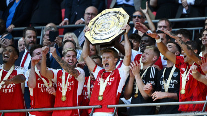 Tumbangkan Manchester City, Arsenal Juara Community Shield