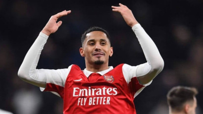 Erling Haaland sampai Mati Kutu, Intip Statistik Istimewa Saliba saat Arsenal Tumbangkan Man City