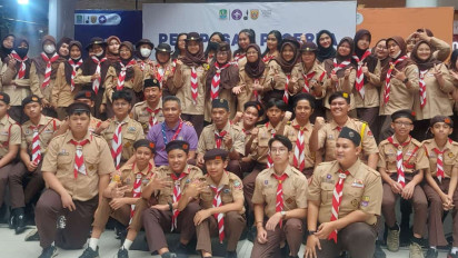 Korsel Diterpa Cuaca Panas, Peserta Jambore Dunia Dari Indonesia Tetap Enjoy