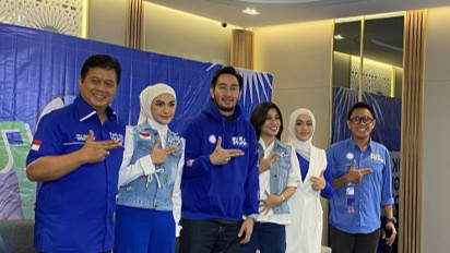 Jeje Govinda dan Nisya Ahmad Adik Raffi Ahmad Gabung PAN