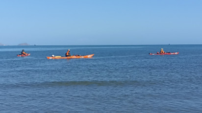 Tim Pendayung Wanadri, Kitari Flores dengan Perahu Kayak Selama 55 Hari