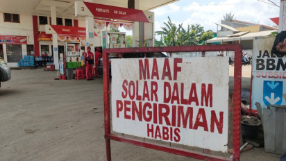 Waduh, Sudah Seminggu BBM Jenis Solar di SPBU Musi Banyuasin Langka