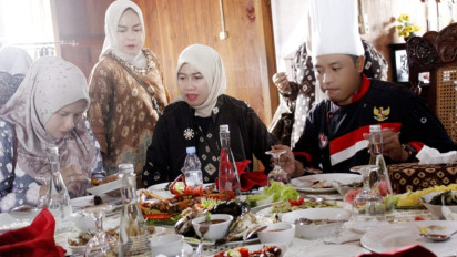 Gulai Ampai, Kuliner Khas Muba Peraih Juara Terbaik di Festival Anjungan Sumsel 2023