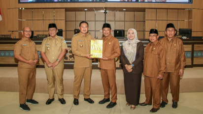 DPRD Lamongan Gelar Paripurna Penandatanganan Nota Kesepakatan Perubahan KUA-PPAS 2023