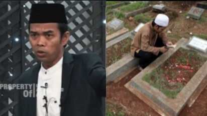 Baca Surat Yasin dan Tabur Bunga Saat Ziarah Kubur? Ustaz Abdul Somad Bilang itu Ternyata...
