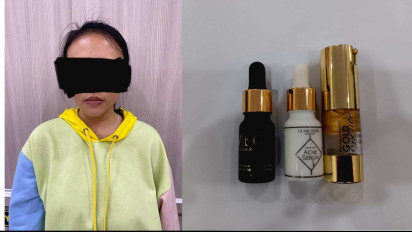 Polres Pesawaran Lampung Tangkap Gadis Penipu Alat Kecantikan Senilai Rp941 Juta Bersembunyi di Jawa Timur