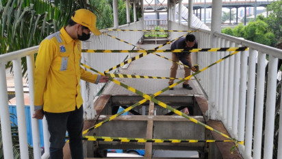 JPO Jakarta Barat Digondol Maling, DPRD DKI: Tidak Sepenuh Hati Jaga Aset Daerah