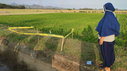 Buat Geger Warga Desa Nampu, Tiba-tiba Semburan Api Muncul dari Sumur Bor di Persawahan Jawa Tengah