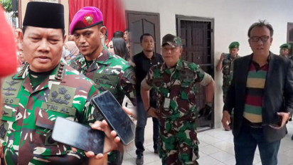 Geram! Lihat Puluhan Oknum TNI Geruduk Polrestabes Medan, Panglima TNI Perintahkan Danpuspom untuk Periksa