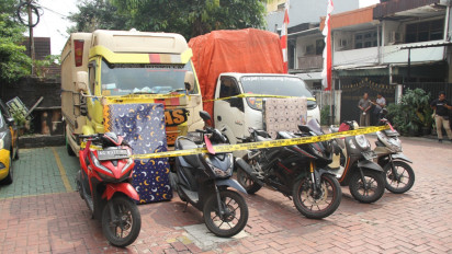 Polsek Tambora Ungkap Kasus Pengiriman Motor Hasil Curian ke Lampung Gunakan Kamuflase Kasur Busa