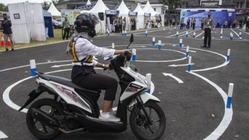 Catat! Kini Uji Praktik Pembuatan Sim-C Semakin Mudah di Riau
