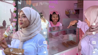 Bukan Hanya Makan Es Krim dengan Pose Tak Lazim, Ternyata Oklin Fia Juga Pernah Lakukan Hal 'Kontroversial' Lain Sebelumnya, Sampai Bilang Begini