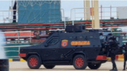 Kapal Dibajak dan Pelabuhan Diancam Bom Dalam Join Exercise ISPS KPLP di Batam