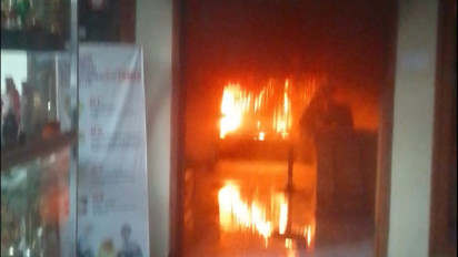 Korsleting Listrik Ruang Komputer, SD Al Kausar Blimbing Terbakar