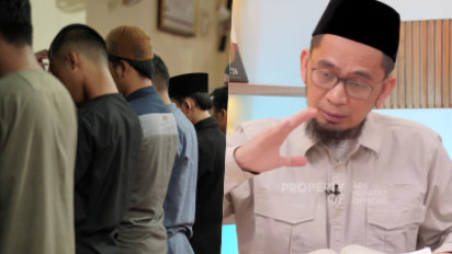 Lho, Imam Shalat Tak Ucapkan Niat Ushalli, Emang Shalatnya Sah? Kata Ustaz Adi Hidayat Itu Hukumnya...