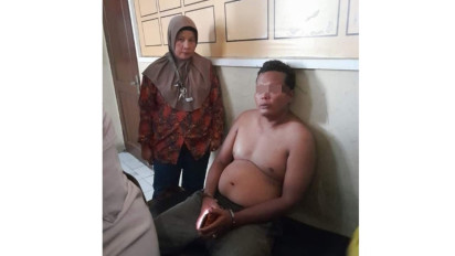 Seorang Pria Berhasil Diamankan Warga Saat Hendak Mencuri di Toko Baju