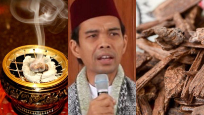 Bakar Kemenyan, Dupa, Bukhur, Gaharu untuk Wewangian Saat Berdoa Memangnya Boleh dalam Islam? Ustaz Abdul Somad Jawab Begini, Ternyata...
