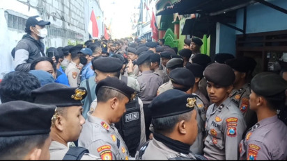 Eksekusi 28 Rumah Warga di Dukuh Pakis Surabaya, Ricuh