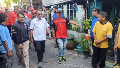 Wakil Walikota Surabaya Hadir Dampingi Korban Eksekusi 28 Rumah di Dukuh Pakis, Ini Kata Wawali...