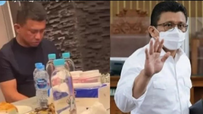 Inikah Tanda-tanda Ferdy Sambo Lepas dari Hukuman Mati? Beredar Foto Eks Kadiv Propam itu Santuy di Meja Makan Tanpa Diborgol