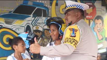 Edukasi dan Deteksi Dini Kejahatan, Polresta Manokwari Terapkan Program Kampung Kamtibmas