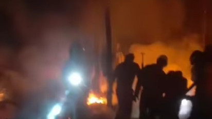 Tiga Rumah Ludes Terbakar, Lansia Tewas Terjebak 