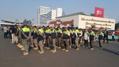 Amankan Unjuk Rasa Buruh di Silang Monas, Satpol PPP Sebar Personil di 14 Titik