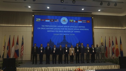 BNN RI Hadiri Pertemuan Persiapan Pelaksanaan AMMD ke-8 di Vientiane Laos