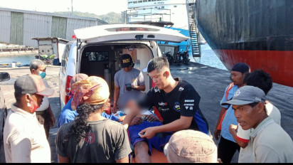 Terjatuh dari Truk, Seorang Buruh Pelabuhan Tanjungwangi Banyuwangi Tewas