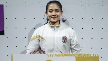 Bangga! Desak Made Rita Resmi Kuasai Peringkat Satu Dunia Panjat Tebing Speed